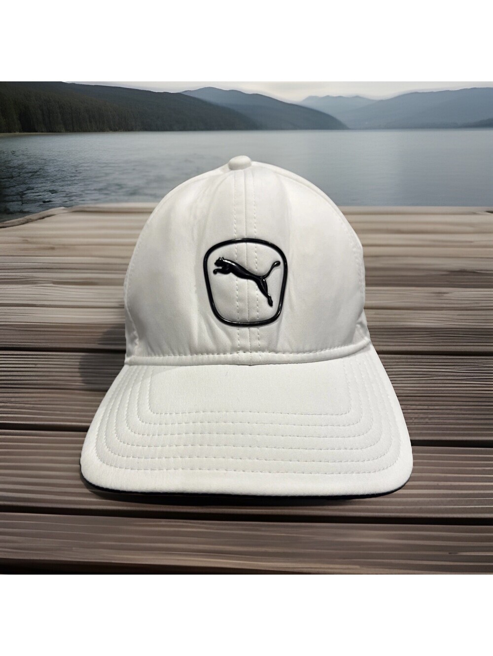 Puma Stylish Boating Police Volleyball Golf White Baseball Cap